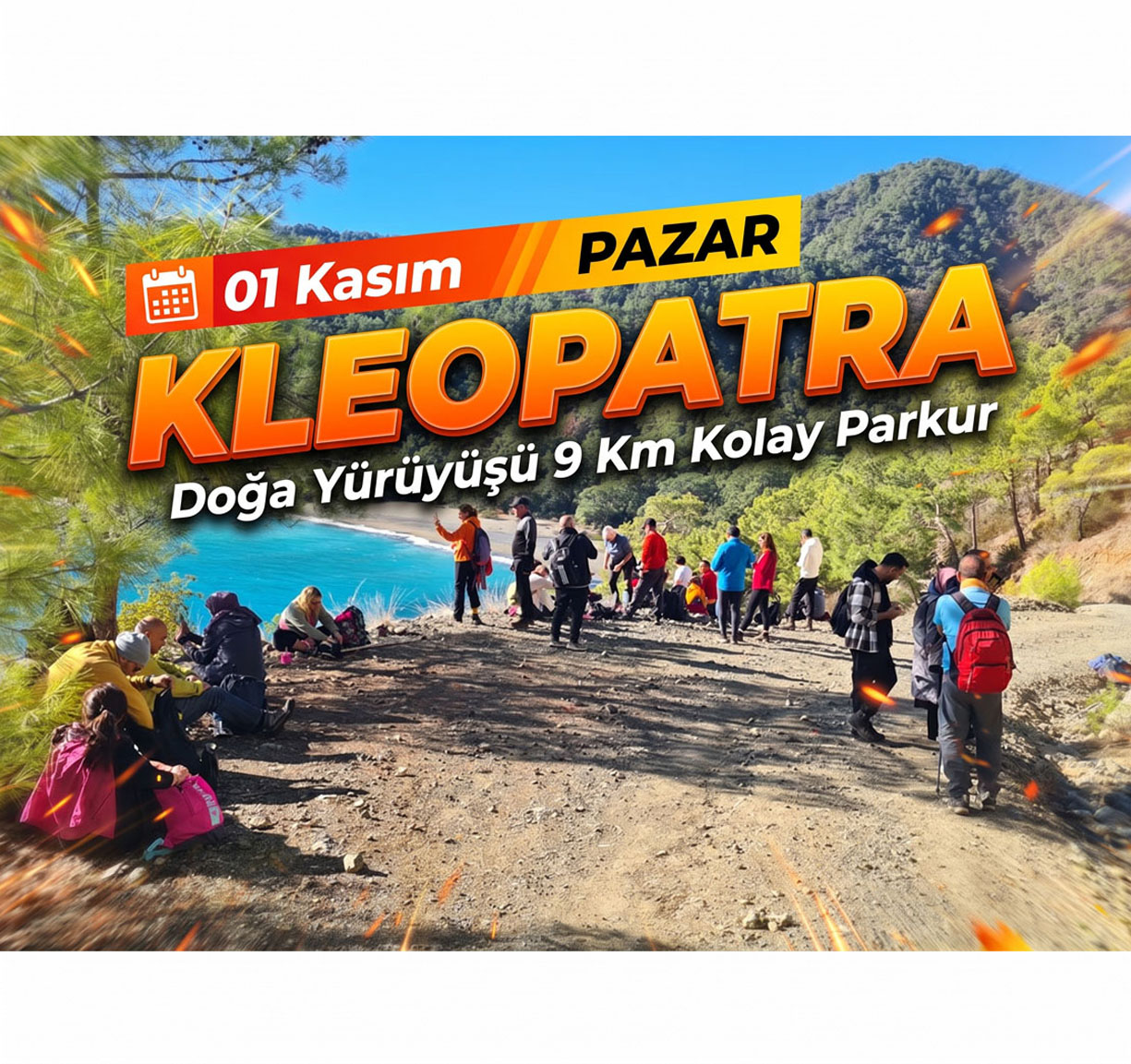 Kleopatra, Kaplumbağa ve Arapyalısı Koyları PZR