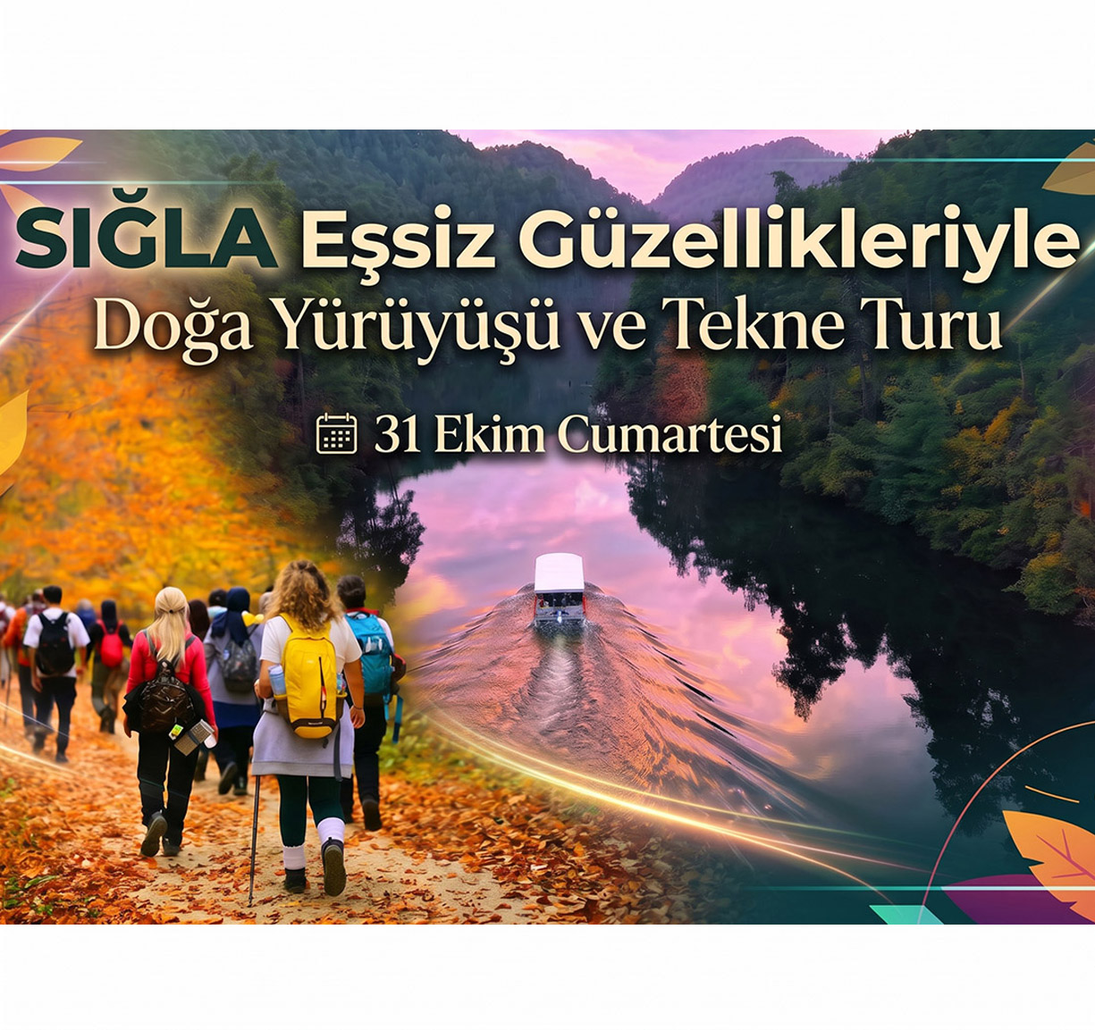 Sığla Ormanı,Tekne Turu ve Trekking CMT